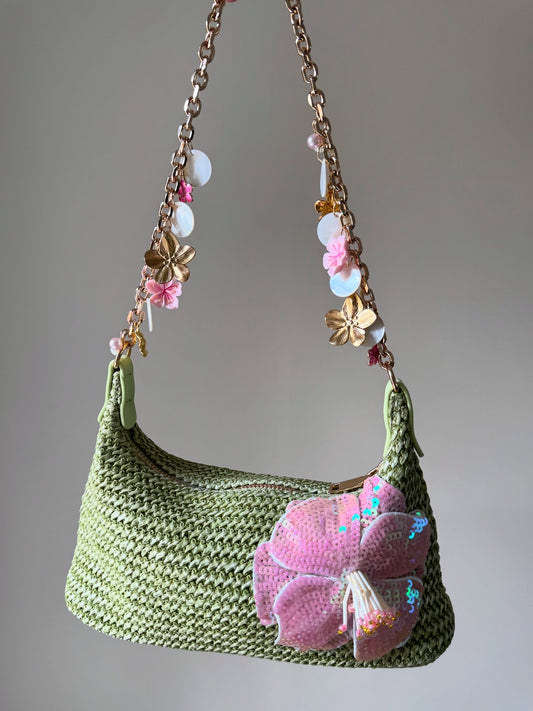 'Matcha Bloom' | Shoulder Bag