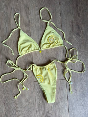 'Lemon Zestie' | Bikini Set