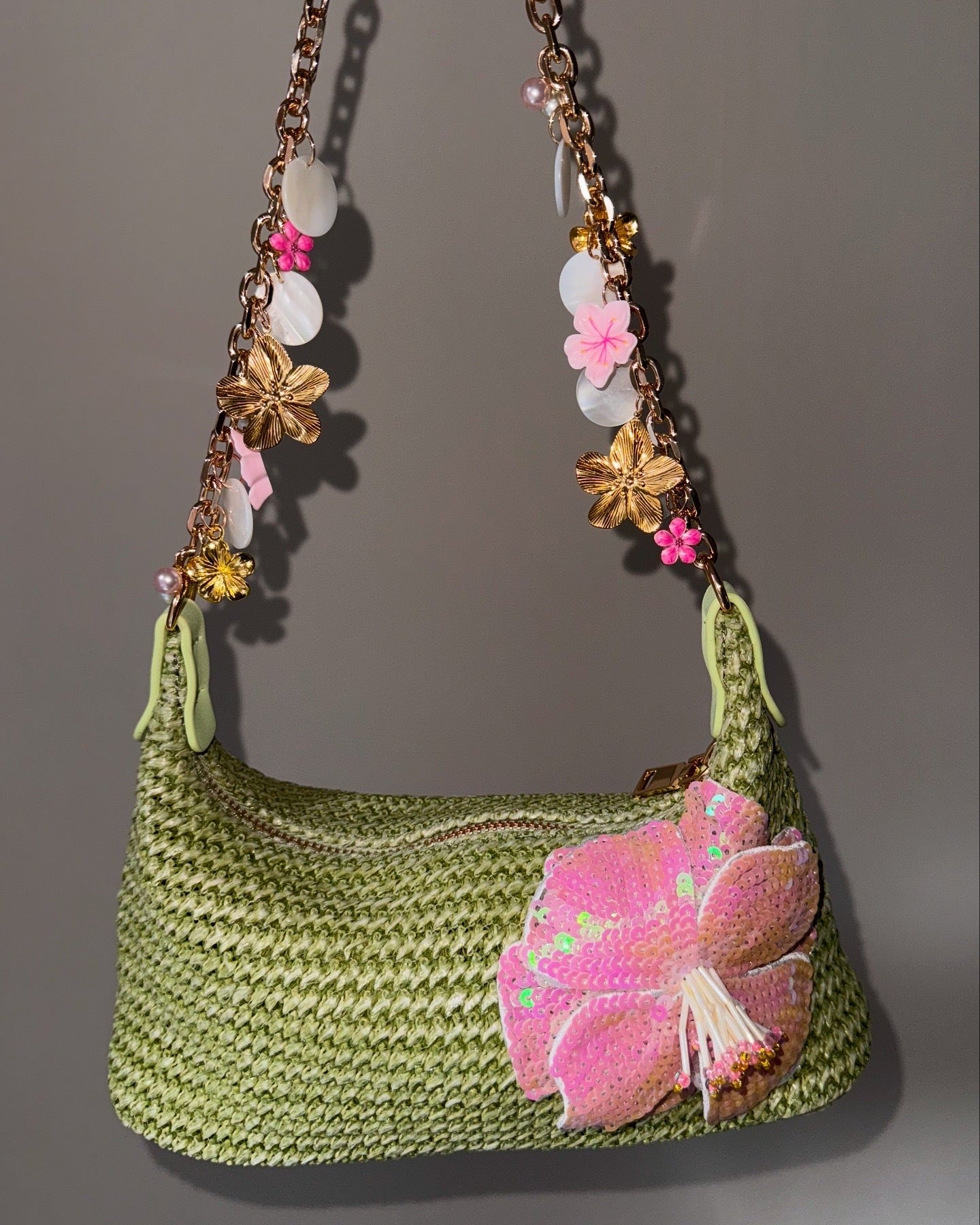 'Matcha Bloom' | Shoulder Bag