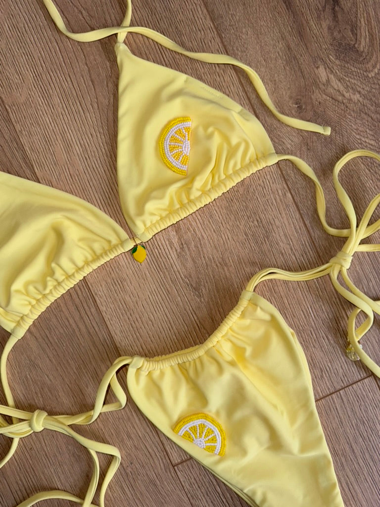 'Lemon Zestie' | Bikini Set