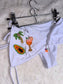 'Aperol' | Embellished Bikini Set