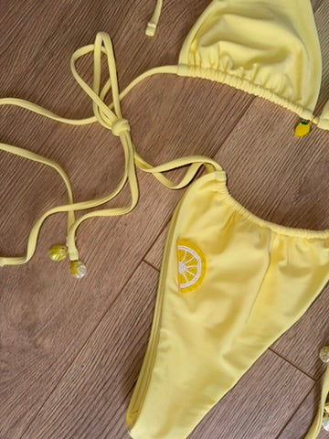 'Lemon Zestie' | Bikini Set