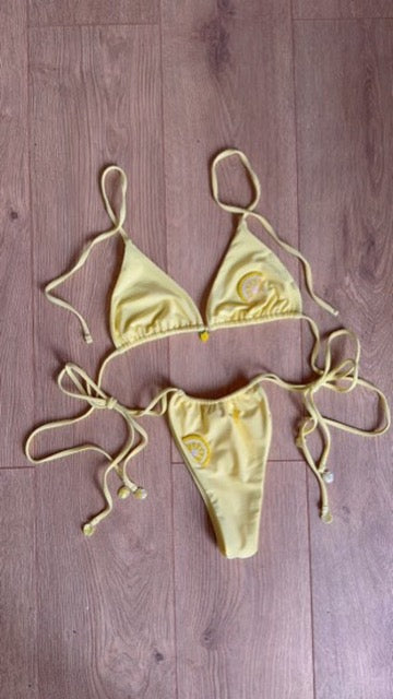 'Lemon Zestie' | Bikini Set