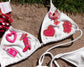 'Barbie coded' | Embellished Bikini Set