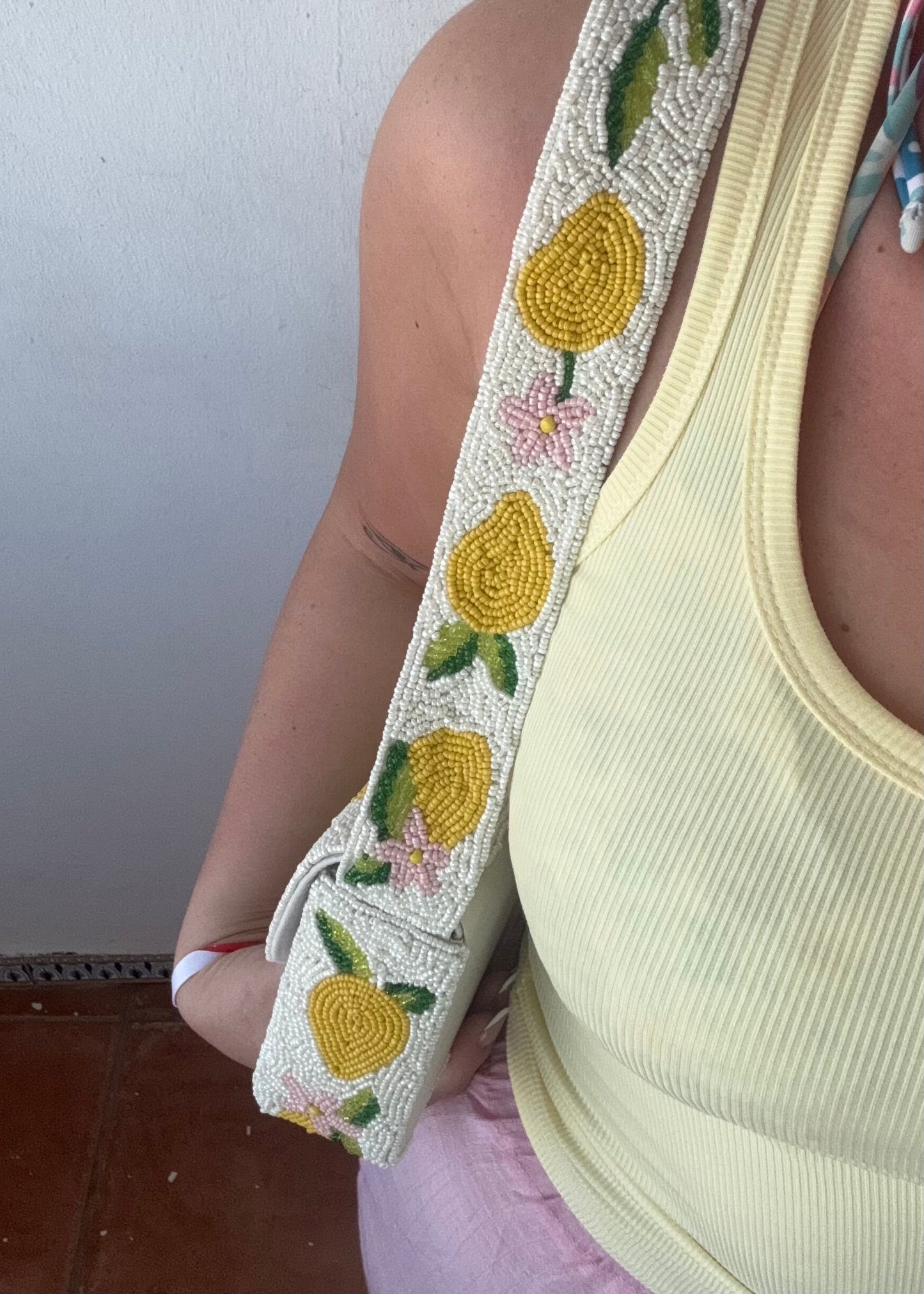 'Limoncito' | Beaded Bag