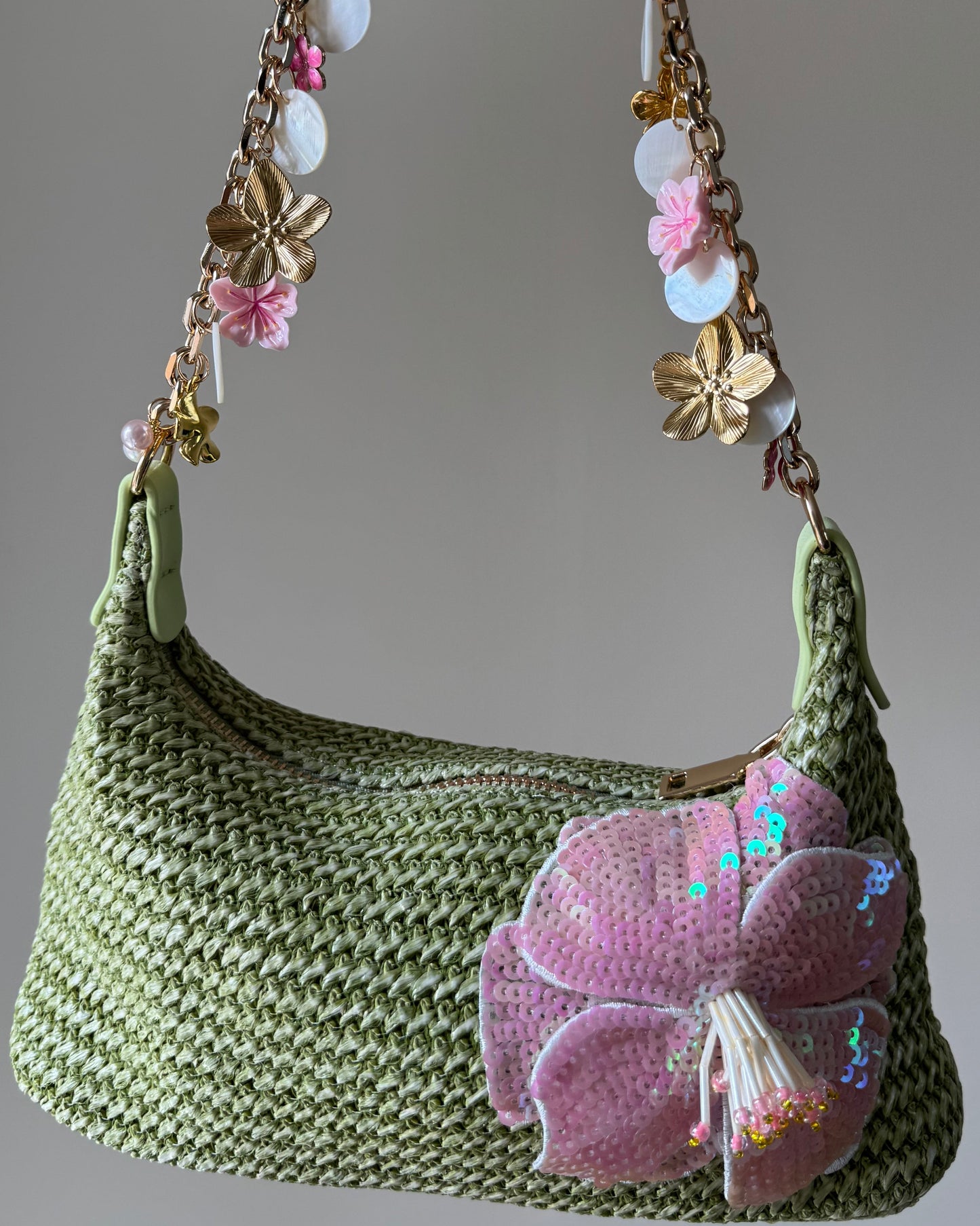 'Matcha Bloom' | Shoulder Bag