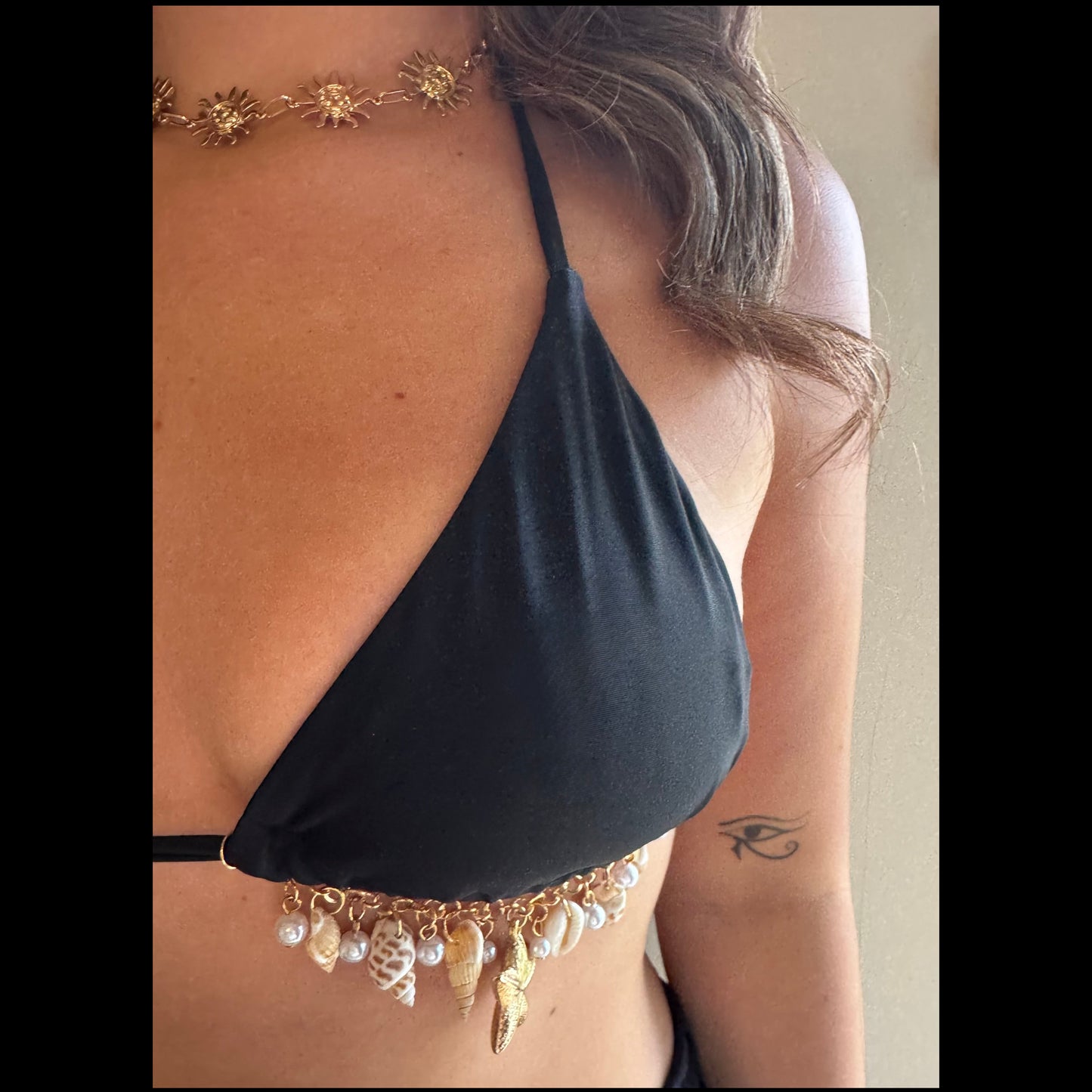 'Gold After Dark' Bikini Set