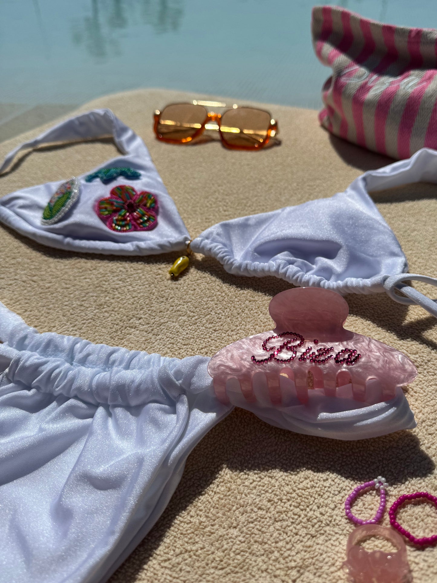 'Ibiza Palette'| Embellished Bikini Set
