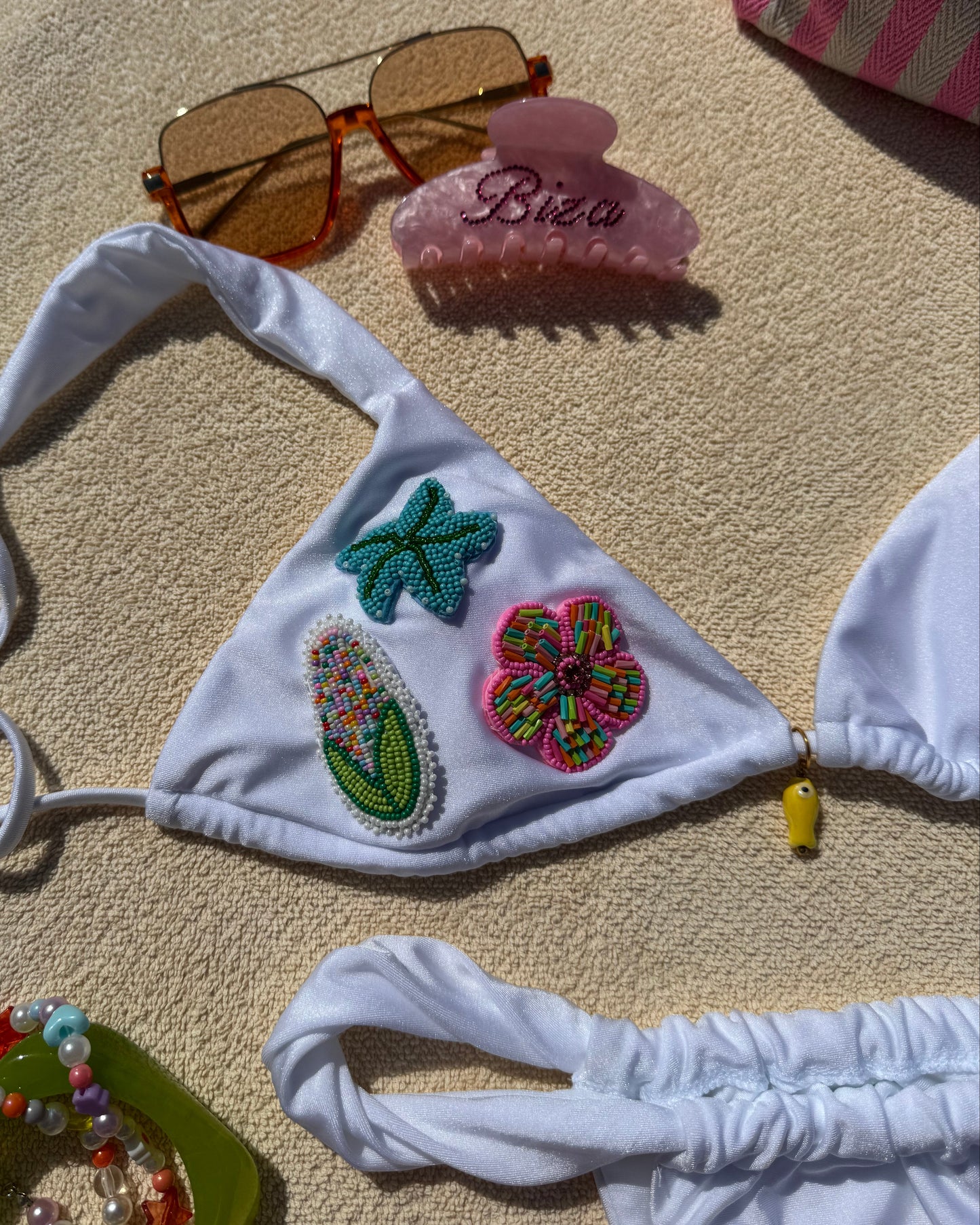 'Ibiza Palette'| Embellished Bikini Set