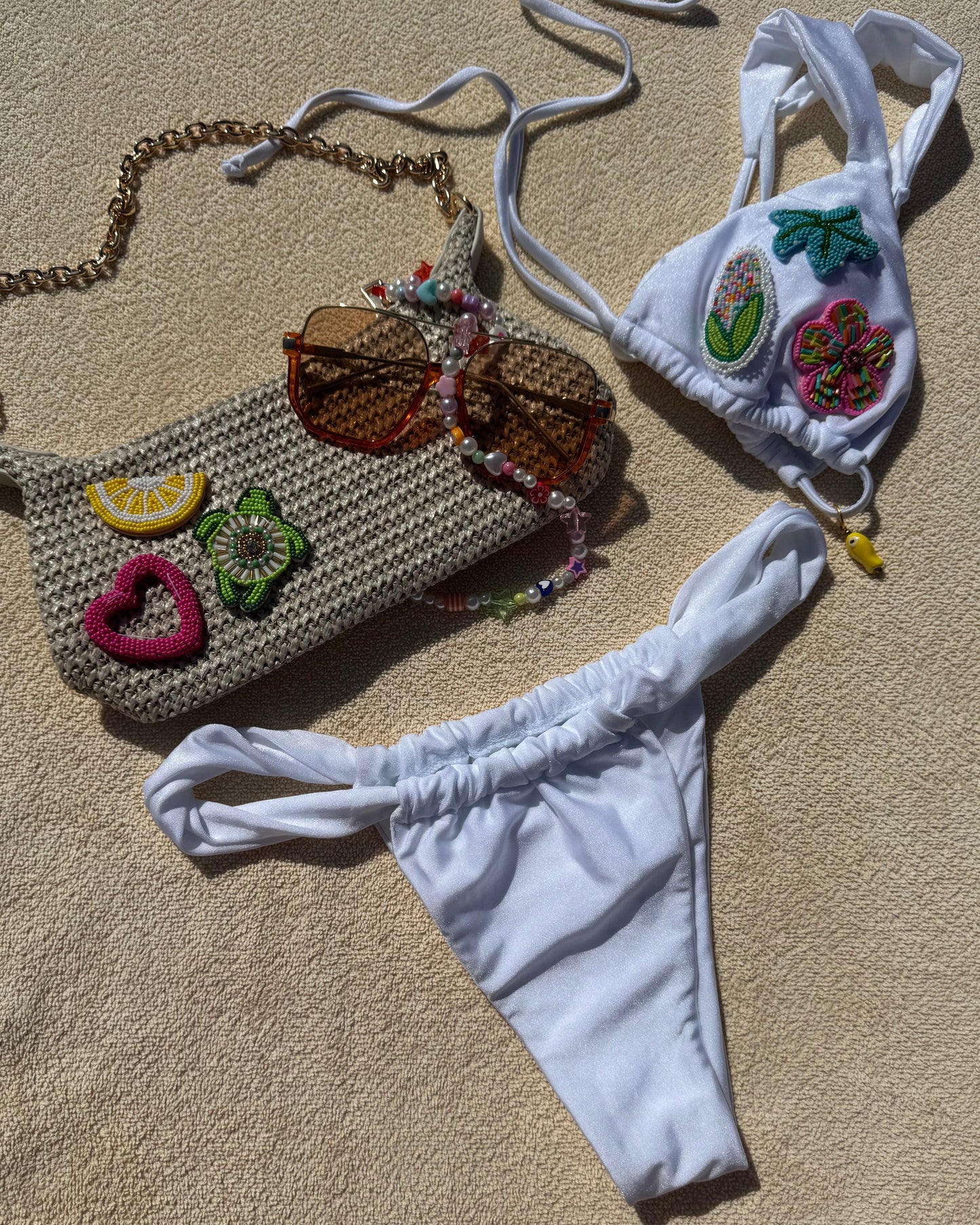 'Ibiza Palette'| Embellished Bikini Set