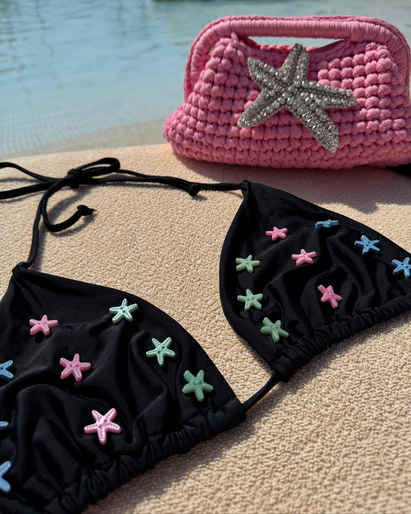 'Sun, Sea & Starfish' | Button Bikini Set