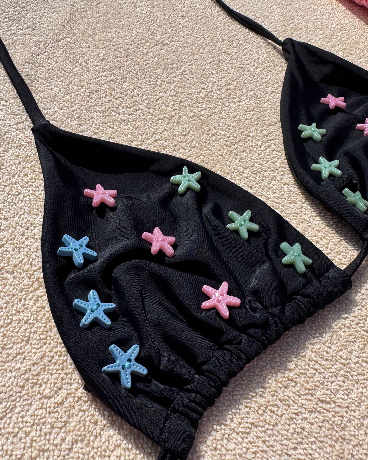 'Sun, Sea & Starfish' | Button Bikini Set