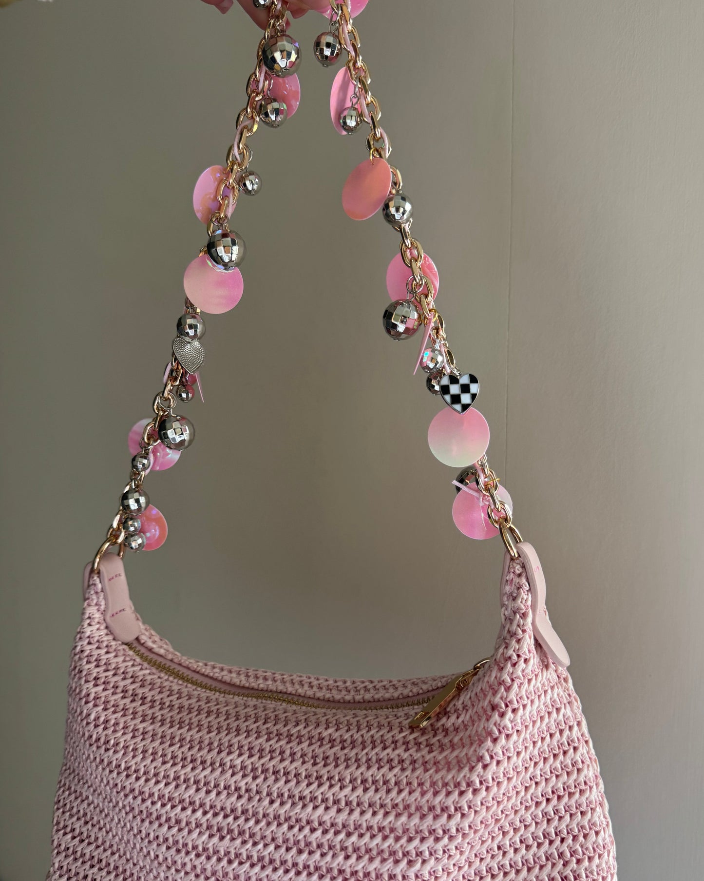 'Rosé Disco' | Charm Bag