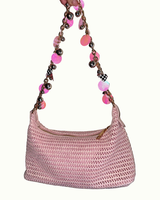 'Rosé Disco' | Charm Bag