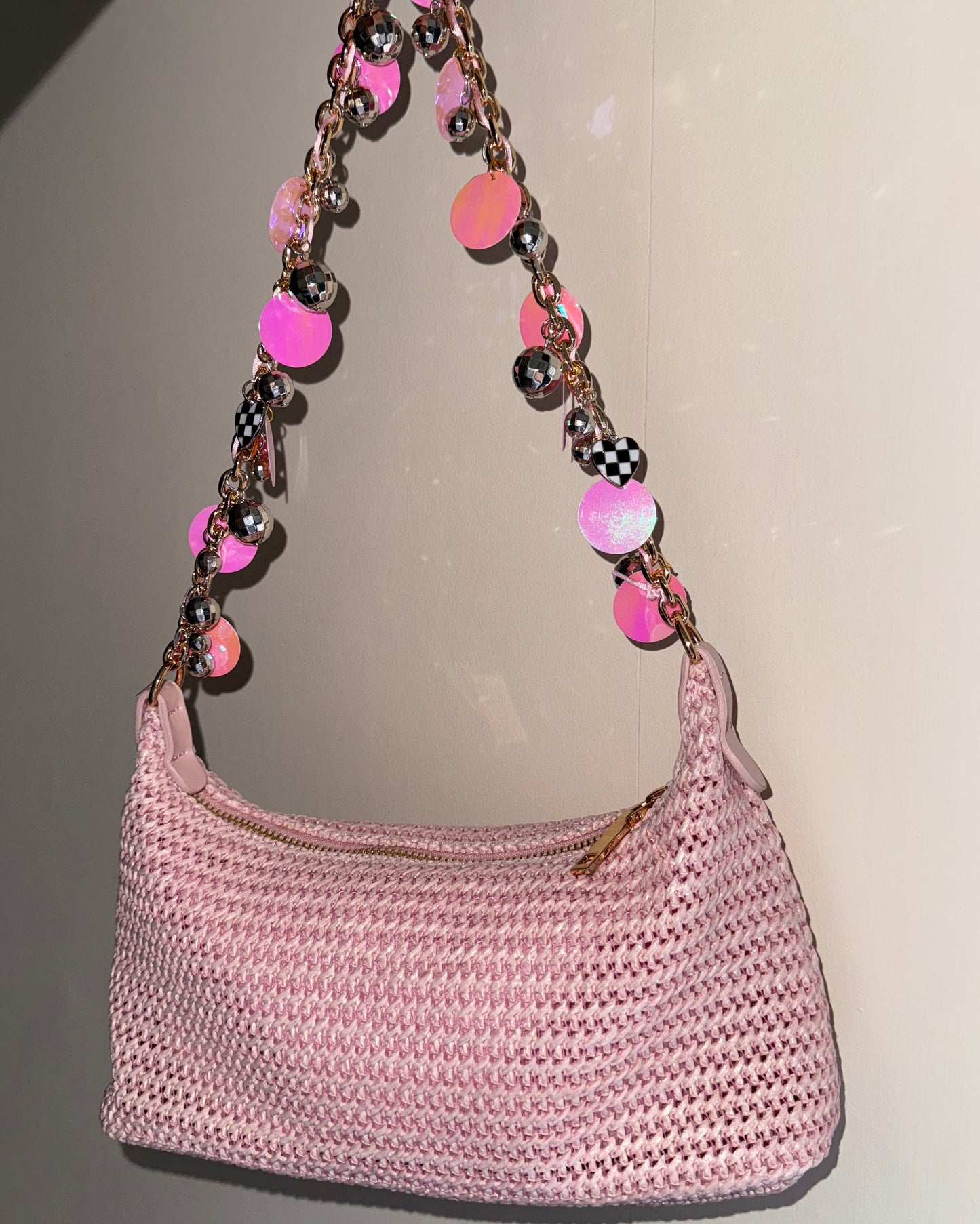 'Rosé Disco' | Charm Bag