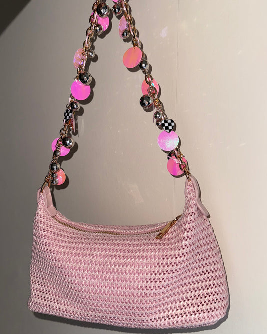 'Rosé Disco' | Charm Bag