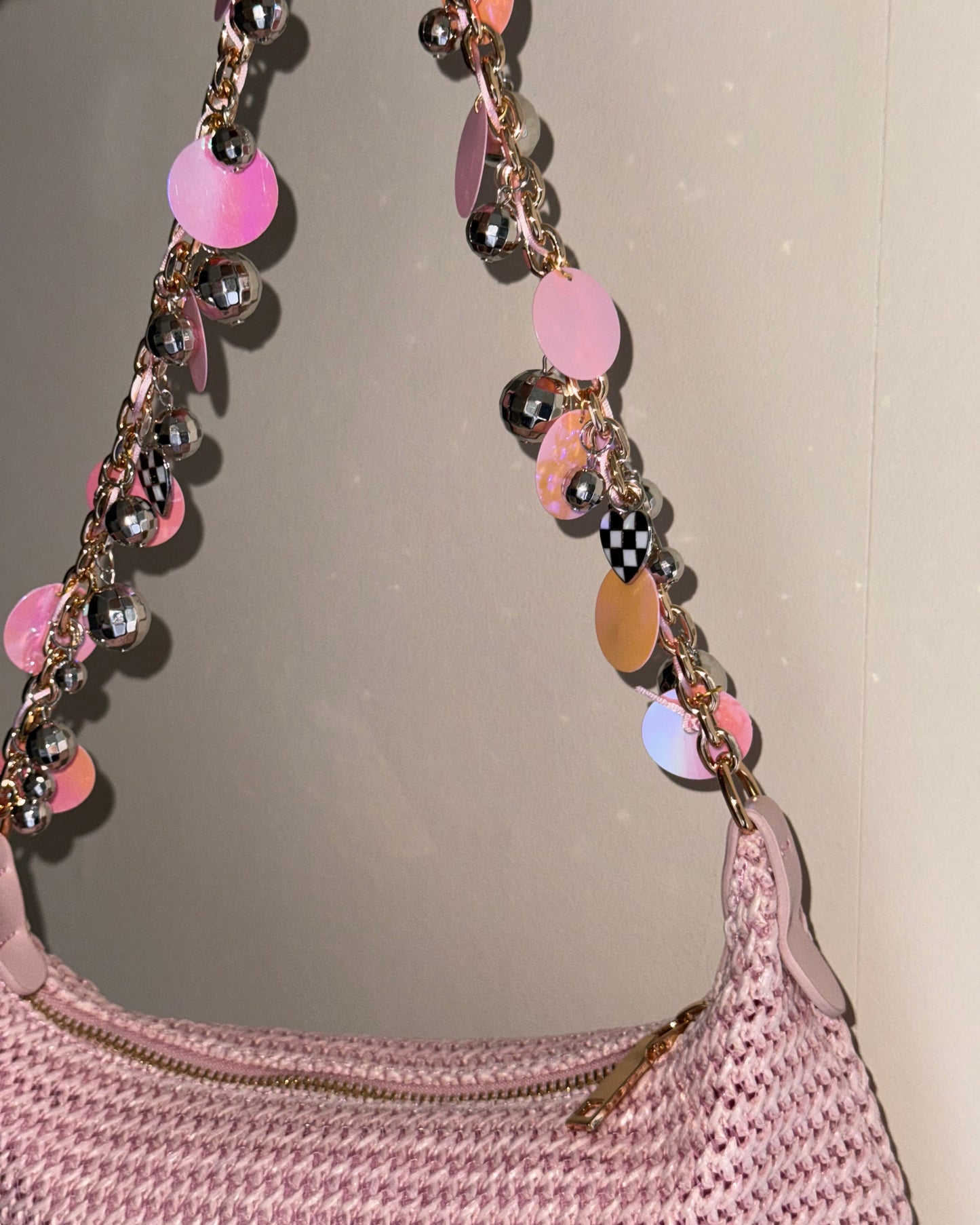 'Rosé Disco' | Charm Bag