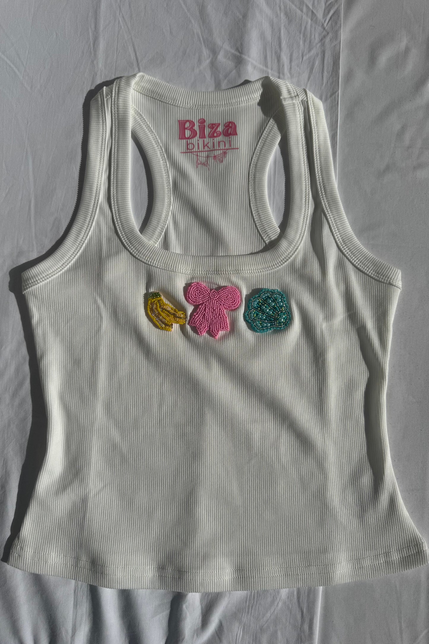 'Bananas For You' | Embellished Vest Top