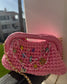 'Junk Charm Club' | Crochet Clutch
